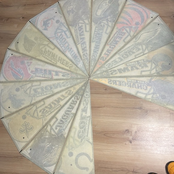 1990s or 2000s NFL Team Pennant Collection. 13‎ Pennants. Made in USA Wincraft. - Picture 10 of 12